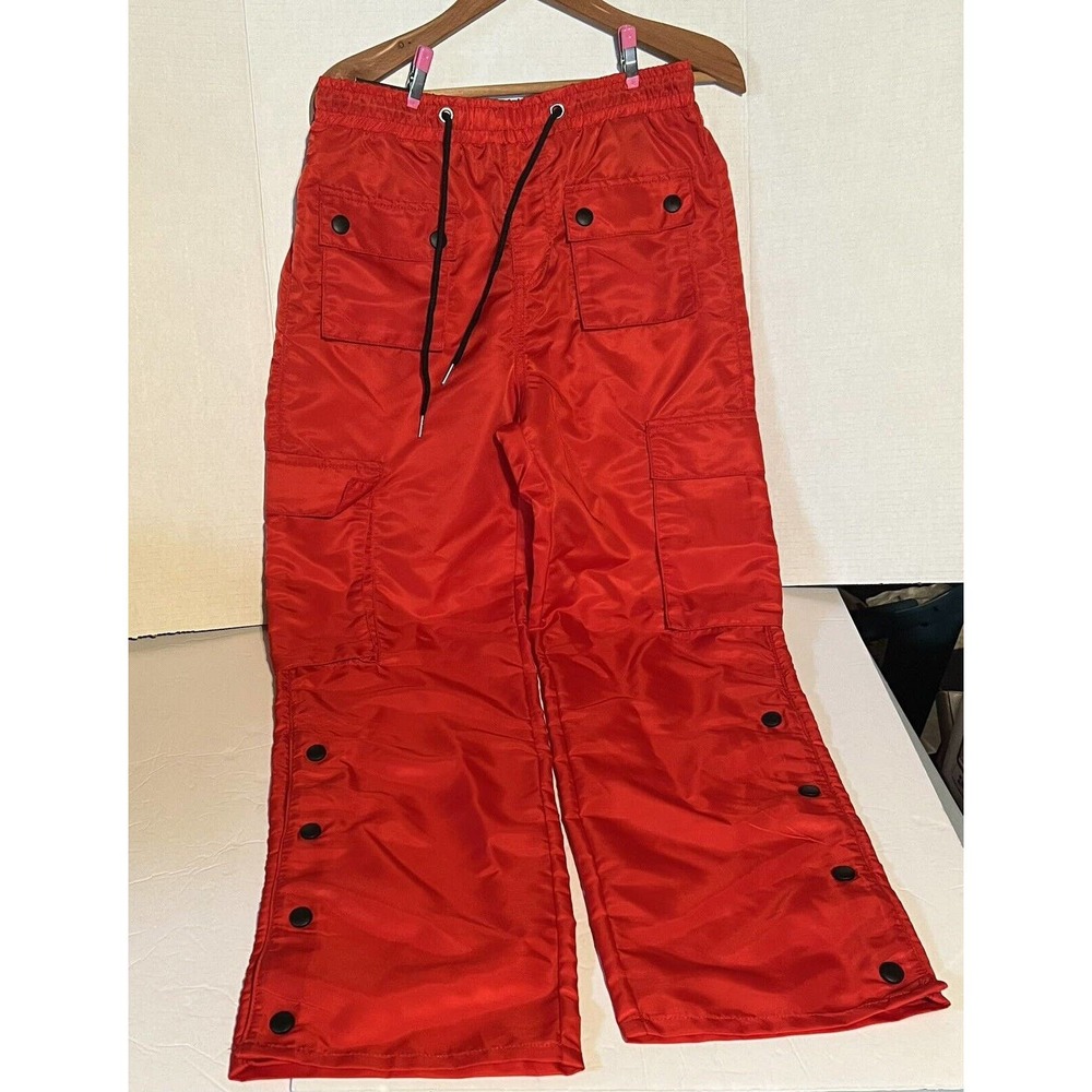 American Bazi Women's Red Cargo Pants Size Small New with Tags